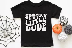 Spooky little dude SVG, Boy halloween SVG, Toddler hallowen Product Image 4