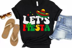 Let's fiesta SVG, Fiesta SVG, Cinco de mayo SVG, Mexican Product Image 2