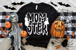 Momster SVG, Halloween mom, Funny halloween SVG, Spooky mom Product Image 2