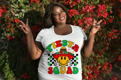 Fiesta Squad SVG, Fiesta SVG, Cinco de mayo SVG, Mexican Product Image 4