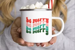 Be merry SVG, Be Merry PNG, Merry Christmas SVG, Christmas Product Image 5