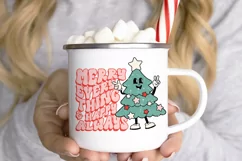 Merry Everything and happy always PNG, Tis the season Product Image 5