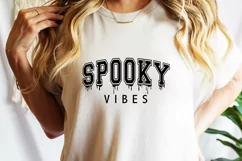 Spooky vibes SVG, Spooky season SVG, Halloween svg, Spooky Product Image 5