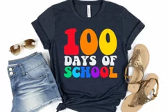 100 days of school SVG, 100 days SVG, 100 days shirt SVG Product Image 5