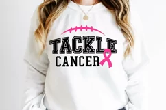 Tackle Cancer Svg, Breast Cancer Svg, Cancer Product Image 5