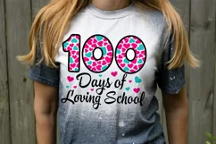 100 days of loving school SVG, 100 days of school SVG Product Image 6