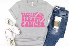 Tackle Breast Cancer Svg, Breast Cancer Svg, Football Cancer Product Image 6