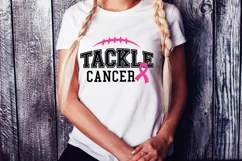 Tackle Cancer Svg, Breast Cancer Svg, Cancer Product Image 6