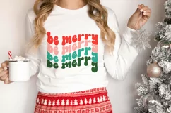 Be merry SVG, Be Merry PNG, Merry Christmas SVG, Christmas Product Image 6