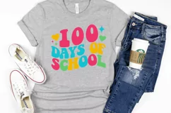 100 days of school SVG, 100 days PNG, Happy 100 days shirt Product Image 6