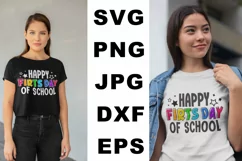 Happy first day of School SVG, First day of School SVG Product Image 4