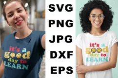 It's a good day to learn SVG, Teacher SVG, Teacher shirt Product Image 2