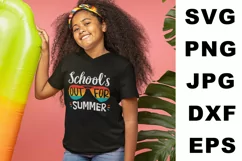 School out for summer SVG, Summer SVG, Teacher SVG Product Image 2