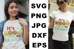 It's a good day to learn SVG, Teacher SVG, Teacher shirt SVG Product Image 3