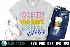 100 days of school SVG, Teacher shirt svg, School teacher Product Image 3