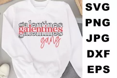 Galentines Gang SVG, Galentines SVG, Valentine Day SVG Product Image 3