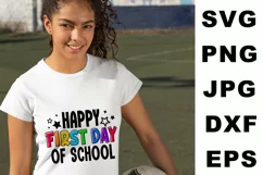 Happy first day of School SVG, First day of School SVG Product Image 6