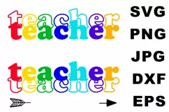 Teacher miss your name teacher your grade SVG, Teacher shir Product Image 4