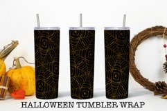 Foil Spider Web 20 OZ Skinny Tumbler Design Sublimation Product Image 1