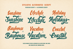 Mocktails Sunday - Tropical Vintage Font Duo Product Image 11