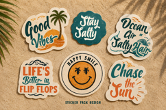 Mocktails Sunday - Tropical Vintage Font Duo Product Image 5