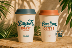 Mocktails Sunday - Tropical Vintage Font Duo Product Image 8