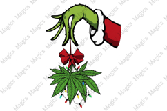 Funny Christmas Lights Ornament Png Product Image 1