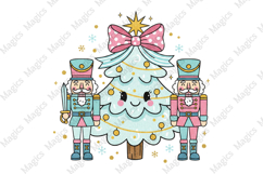 Christmas Nutcracker With Tree Png Product Image 1