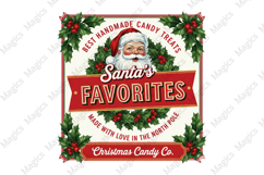 Vintage Christmas Labels Sublimation Product Image 1