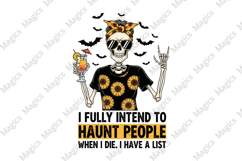 The Haunting Begins After Coffee Png Product Image 2