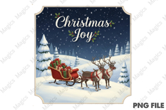 Retro Christmas Quotes Labels Design, Retro Holiday Product Image 2