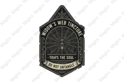 Vintage Halloween Labels PNG Product Image 1