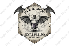 Vintage Halloween Labels PNG Product Image 1