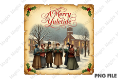 Retro Christmas Quotes Labels Design, Retro Holiday Product Image 3