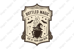 Halloween Potion Label Sublimation Product Image 1