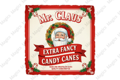 Vintage Christmas Labels Sublimation Bundle, Labels Design Product Image 4