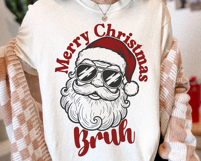 Merry Christmas Bruh SVG PNG File Product Image 2