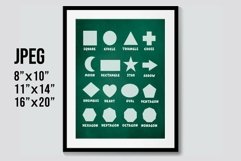 Shapes Educational Prints JPEG Product Image 1