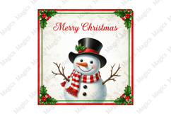 Vintage Christmas Labels Sublimation Product Image 1