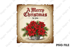 Retro Christmas Quotes Labels Design, Retro Holiday Product Image 5