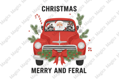 Christmas Truck PNG Product Image 2