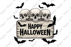 Bats &amp; Skulls Halloween Design Product Image 1