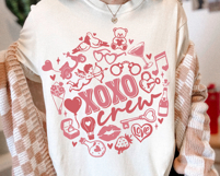 Xoxo Crew SVG PNG File Product Image 4