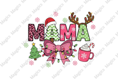 Christmas Coquette Mama Png Product Image 1