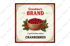 Vintage Christmas Labels Sublimation Product Image 1