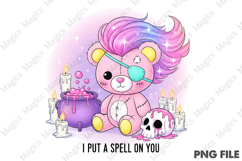 13 Pink Halloween PNG Sublimation Design Product Image 6