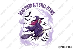 Halloween Witch PNG Sublimation Product Image 2