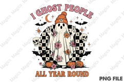 Retro Halloween PNG Sublimation Product Image 1