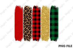Sublimation Background | Brushstroke Christmas Sublimation Product Image 1