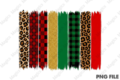Sublimation Background | Brushstroke Christmas Sublimation Product Image 1